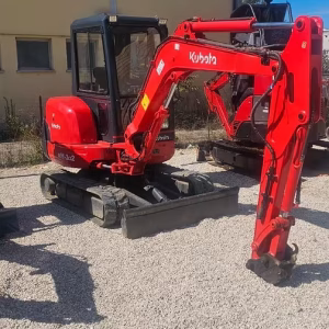 Miniescavatore kubota kx91