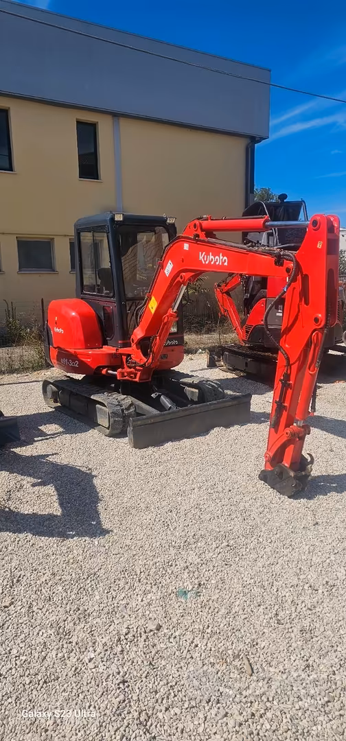 Miniescavatore kubota kx91