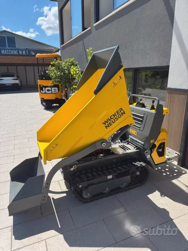 Motocariola cingolata Wacker-neuson DT05